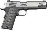 Kimber Mfg, Inc 3000239 Eclipse Custom 10mm Auto 8+1 5" Stainless Match Grade Barrel, Charcoal Gray Serrated Stainless Steel Slide, Charcoal Gray Stainless Steel Frame w/Beavertail, G10 Grip