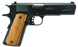 TriStar 85604 American Classic Government 1911 9mm Luger 10+1 5" Stainless Steel Barrel, Blued Serrated Steel Slide, Blued Steel Frame w/Beavertail, Wood Grip