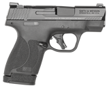 Smith & Wesson 13536 M&P Shield Plus Micro-Compact Frame 9mm Luger 10+1/13+1, 3.10" Black Armornite Steel Barrel & Optic Cut/Serrated Stainless Steel Slide, Matte Black Polymer Frame, Thumb Safety