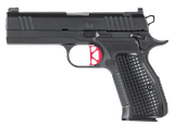 Dan Wesson 92102 DWX Compact Compact Frame 9mm Luger 15+1 4" Match Grade Barrel, Black Serrated Steel Slide, Steel Frame w/Beavertail, Aluminum Grip, Ambidextrous