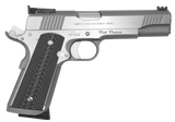 Colt Mfg O1070CS Custom Competition 45 ACP 8+1 5" Stainless National Match Barrel, Stainless Steel Serrated Slide & Frame w/Beavertail, Black G10 Grip, Ambidextrous