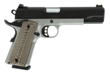 SDS Imports 10100803 1911 D10 FO 10mm 8+1 5" Black Cerakote Stainless Steel Slide Tan/black G10 Grip