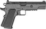 Springfield Armory PX9229LAOS 1911 Emissary 9mm 9+1 5" Stainless Steel Barrel Optic Ready Black Carbon Steel Slide VZ Grips Thin-Line G10 Grip