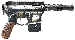 Battle Arms Development BAD-SOLO-BLASTER Solo Blaster  22 LR 10+1 5.38" Silver Optic Ready Slide, 3-Tone Battle Worn Frame, Wood Grip, Custom Muzzle Device
