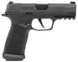Sig Sauer 365XCA9TACOPS P365-XMACRO TACOPS Compact 9mm Luger 17+1 3.70" Black Barrel, Black Nitron Optic Ready/Serrated Slide, Black Polymer Frame w/Picatinny Rail, Black XMACRO Polymer Grips