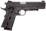 Taurus 1191101B1 1911  Full Size Frame 45 ACP 8+1 5" Matte Stainless Steel Barrel, Matte Black Serrated Steel Slide & Frame w/Beavertail & Picatinny Rail, Black Checkered Polymer Grip, Right Hand