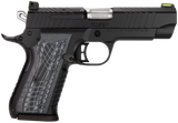 Kimber Mfg.,inc 3100010 KDS9C  9mm 15+1 4.09" KimPro Black Front and Rear Serrations Stainless Steel Slide Gray and Black G10 Crosshatch Grip