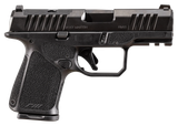 Rost Martin RM1SBLKOSP RM1C  Sub-Compact Frame 9mm 15+1 3.60" Black Match Grade Barrel, Black Tenifer Optic Ready/Serrated Steel Slide, Black Polymer Frame w/Picatinny Rail, Textured Grip