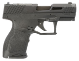 Taurus 1TX2223110 TX22C  Compact 22 LR 10+1 3.60" Matte Black Steel Barrel, Black Hard Coat Anodized Serrated Aluminum Slide, Black Polymer Frame w/Picatinny Rail Black Polymer Grips