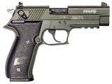 GSG GERG2210FFG FireFly  22 LR 10+1 4" Green Steel Barrel, Serrated Slide, Zinc Alloy w/Accessory Rail Frame, Black Polymer Grip