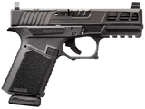 Anderson B2-N891-A000 Kiger 9C Pro Compact Frame 9mm Luger 15+1 3.91" Black DLC Fluted Barrel & Lightening Cut/Optic Cut/Serrated Stainless Steel Slide, Black Polymer Frame w/Picatinny Rail