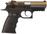 Magnum Research BE99153RSLBB Baby Eagle III  9mm 15+1 3.85" Burnt Bronze Carbon Steel Slide Black Textured