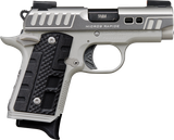 Kimber Mfg.,inc 3300223 Micro 9 Rapide Black Ice 9mm 7+1 3.15" Silver/Grey KimPro II Black G10 Grip
