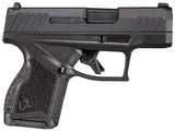 Taurus 1GX4M931 GX4  Micro-Compact 9mm Luger 11+1 3.06" Satin Black DLC Barrel, Black Nitride Serrated Slide, Matte Stainless Steel Frame, Black Polymer w/Interchangeable Backstrap Grip Right Hand