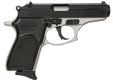 Bersa T380DT8 Thunder  Micro-Compact Frame 380 ACP 8+1, 3.50" Steel Barrel, Matte Black Serrated Steel Slide, Satin Nickel Aluminum Frame