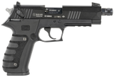 Mauser Rimfire 4010102 M20  22 LR 10+1 4.75" Black Steel Threaded Barrel, Black Serrated Slide, Black Aluminum Frame w/Picatinny Rail, Ambidextrous