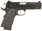Tisas 10100119 1911 Carry B45 Compact Frame 45 ACP 8+1, 4.25" Hard Chromium Coated Steel Barrel, Black Cerakote Serrated Steel Slide, Dark Gray Cerakote Steel Frame w/Beavertail, Ambidextrous