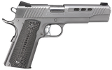 Diamondback DB1911SS 1911 Limited Edition 45 ACP 8+1 5" Stainless Match Grade Barrel, Ported/Serrated Stainless Steel Slide & Frame w/Beavertail, Black G10 Grip