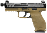 HK 81000775 VP9 TACT        9MM NS W/3-10RD    FDE