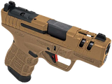 SAR USA SAR9SCG2BR SAR9 SC Gen2 Sub-Compact Frame 9mm Luger 15+1 3.30" Black Steel Barrel, Bronze Cerakote Steel Optic Ready/Ported/Serrated Slide, Bronze Polymer Frame, Bronze Polymer Grip