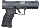 Walther Arms 5220300 WMP Optic Ready 22 WMR 15+1 4.50" Stainless Steel Barrel, Black Optic Ready/Serrated Slide, Black Polymer Frame w/Picatinny Rail, Black Polymer Grip, Ambidextrous