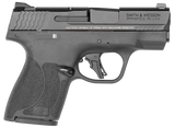 Smith & Wesson 14203 M&P Shield Plus  Micro-Compact Frame 9mm Luger 10+1 3.10" Black Armornite Steel Barrel & Serrated Slide, Black Polymer Frame, Black Polymer Grip, Thumb Safety