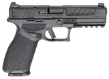 Springfield Armory EC9459BU Echelon  9mm Luger 20+1 4.50" Black Melonite Steel Barrel & Optic Ready/Serrated Steel Slide, Black Polymer Frame w/Picatinny Rail, Textured Grip, 2 Mags