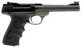 Browning 051448490 Buck Mark Practical *CA Compliant 22 LR 10+1 5.50" Taper Bull Barrel, Matte Black Serrated Steel Slide, Matte Gray Aluminum Frame & Black Ultragrip RX Grips