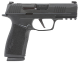 Sig Sauer 365XCA9BXR3 P365-XMACRO  Compact 9mm Luger 17+1 3.70" Black Barrel, Black Nitron Optic Ready/Serrated Slide & Frame w/Picatinny Rail, Black Polymer w/Interchangeable Backstrap Grip
