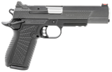 Wilson Combat SFX9FSR5A SFX9  9mm Luger 15+1 5" Stainless Match Grade Barrel, Black DLC Serrated Stainless Steel Slide, Black Aluminum Frame w/Beavertail & Picatinny Rail, Black Polymer Grip