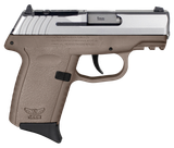 SCCY Industries CPX2TTDERDRG3 CPX-2 Gen3 RDR 9mm Luger 10+1 3.10" Flat Dark Earth Polymer w/ Picatinny Rail Serrated Stainless Steel Slide FDE Polymer Grip