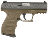 Walther Arms 5083506 CCP M2 Carry Frame 9mm Luger 8+1 3.54" Stainless Steel Barrel, Serrated Steel Slide, Military Green Polymer Frame w/Picatinny Rail, Ergonomic Grip