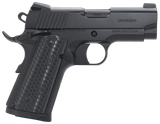 EAA GIRSAN 392050 MC1911 SC Untouchable Sub-Compact Frame 45 ACP 6+1 3.40"  Black Steel Barrel, Black Serrated Steel Slide & Frame w/Beavertail, Black Polymer Grip