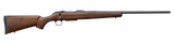 CZ-USA 07711 CZ 600 American ST2 243 Win 5+1 20" Threaded, Black Barrel/Rec, Walnut Stock, Adj. Trigger