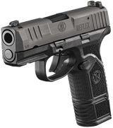FN 66101416 Reflex  9mm Luger 15+1 11+1 3.30" Micro-Compact Frame Black PVD Serrated Steel Slide w/Picatinny Rail Stippled Grip Ambidextrous