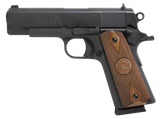 Iver Johnson Arms FALCON Falcon Commander 45 ACP 8+1 4.25" Black Steel Barrel, Matte Blued Serrated Steel Slide, Blued Steel Frame, Checkered Double Diamond Walnut Grip