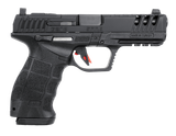 SAR USA SAR9G3BL SAR9 Gen3 Full Size Frame 9mm Luger 17+1 4.40" Black Steel Barrel, Black Cerakote Serrated Steel Slide, Black Cerakote Polymer Frame w/Picatinny Rail, Black Polymer Grip