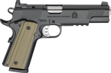Springfield Armory PO9229AOS 1911 Operator 9mm 8+1 5" Black Cerakote Optic Ready Carbon Steel Slide Black Cerakote VZ G10 Grip
