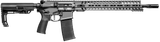 Patriot Ordnance Factory 01645 Minuteman Direct Impingement 5.56x45mm 30+1 16.50" Nitride Treated Threaded Barrel, Tungsten Cerakote Receiver, Synthetic 6 Position MFT Minimalist Stock