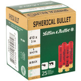 S&B 410GA 3" 00 BUCKSHOT 5PEL 25/500