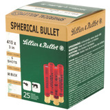 S&B 410GA 3" 00 BUCKSHOT 5PEL 25/500