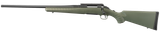 Ruger 26916 American Predator  Full Size 243 Win 4+1 22" Matte Black Threaded Barrel, Matte Black Steel Receiver w/Picatinny Rail, Fixed Moss Green Synthetic Stock, Left Hand