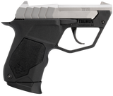 Taurus 1-22TUC139 22TUC  Micro-Compact Frame 22 LR 9+1 2.50" Matte Stainless Steel Tip-Up Barrel, Matte Stainless Serrated Stainless Steel Slide, Black Polymer Frame, Black Polymer Grip