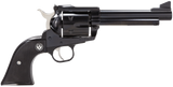 Ruger 0465 Blackhawk  45 Colt (Long Colt) 6rd 5.50" Blued Alloy Steel Barrel, Cylinder & Frame, Black Checkered Rubber Grip, Transfer Bar Safety, Exposed Hammer