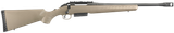 Ruger 16950 American Ranch  Full Size 450 Bushmaster 3+1 16.12" Matte Black Threaded Barrel, Matte Black Picatinny Rail Steel Receiver, Flat Dark Earth Fixed Synthetic Stock, Right Hand