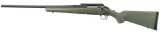 Ruger 26918 American Predator  Full Size 308 Win 4+1 22" Matte Black Threaded Barrel Matte Black Steel Receiver w/Picatinny Rail, Fixed Moss Green Synthetic Stock, Left Hand