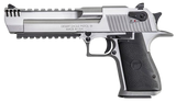 Magnum Research DE357SRMB Desert Eagle Mark XIX 357 Mag 9+1 6" Stainless Steel Barrel, Stainless Steel Serrated Slide, Stainless Steel Frame w/Beavertail & Picatinny Rail, Weaver Top Mount