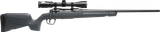 Savage Arms 32233 Axis 2 XP Combo Compact 308 Win 4+1 20" Matte Black Heavy Sporter Barrel & Drilled & Tapped Carbon Steel Receiver, Fixed Matte Gray Synthetic Stock, Right Hand, Boresighted 3-9x40mm