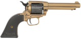 Heritage Mfg SRR22A4 Rough Rider  22 LR 6 Shot, 4.75" Burnt Bronze Cerakote Steel Barrel, Frame, Black Satin Cylinder, Black Polymer Grip, Hammer/Thumb Safety, Exposed Hammer
