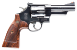 Smith & Wesson 150254 Model 29 Classic 44 Rem Mag or 44 S&W Spl Blued Carbon Steel 4" Barrel, 6rd  Cylinder & N-Frame, Checkered Square Butt Walnut Grip